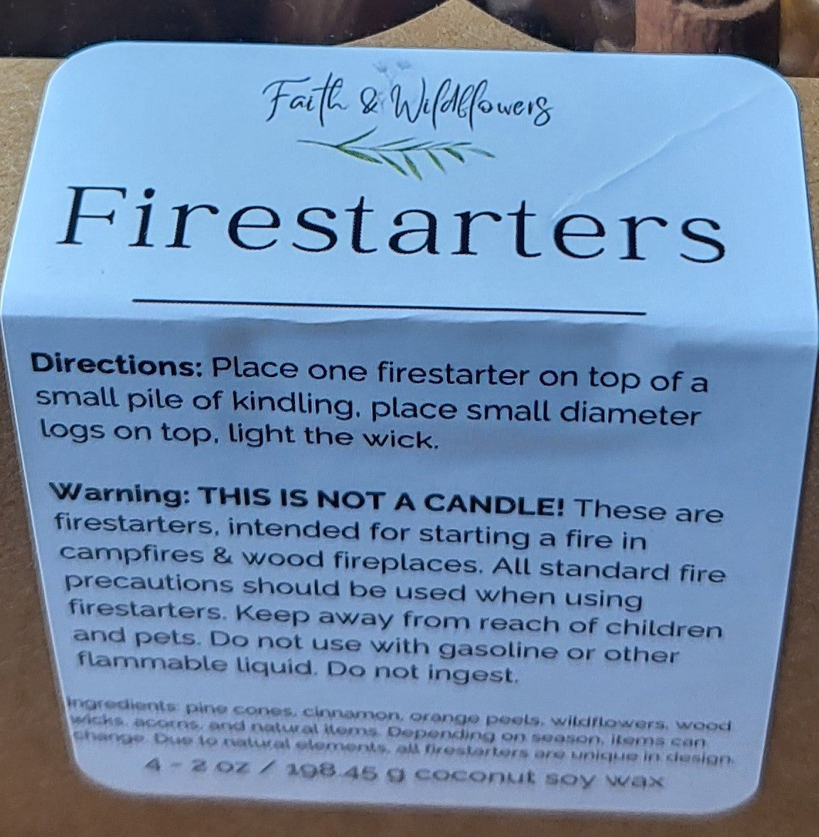 Fire Starters (4pack) - Fall