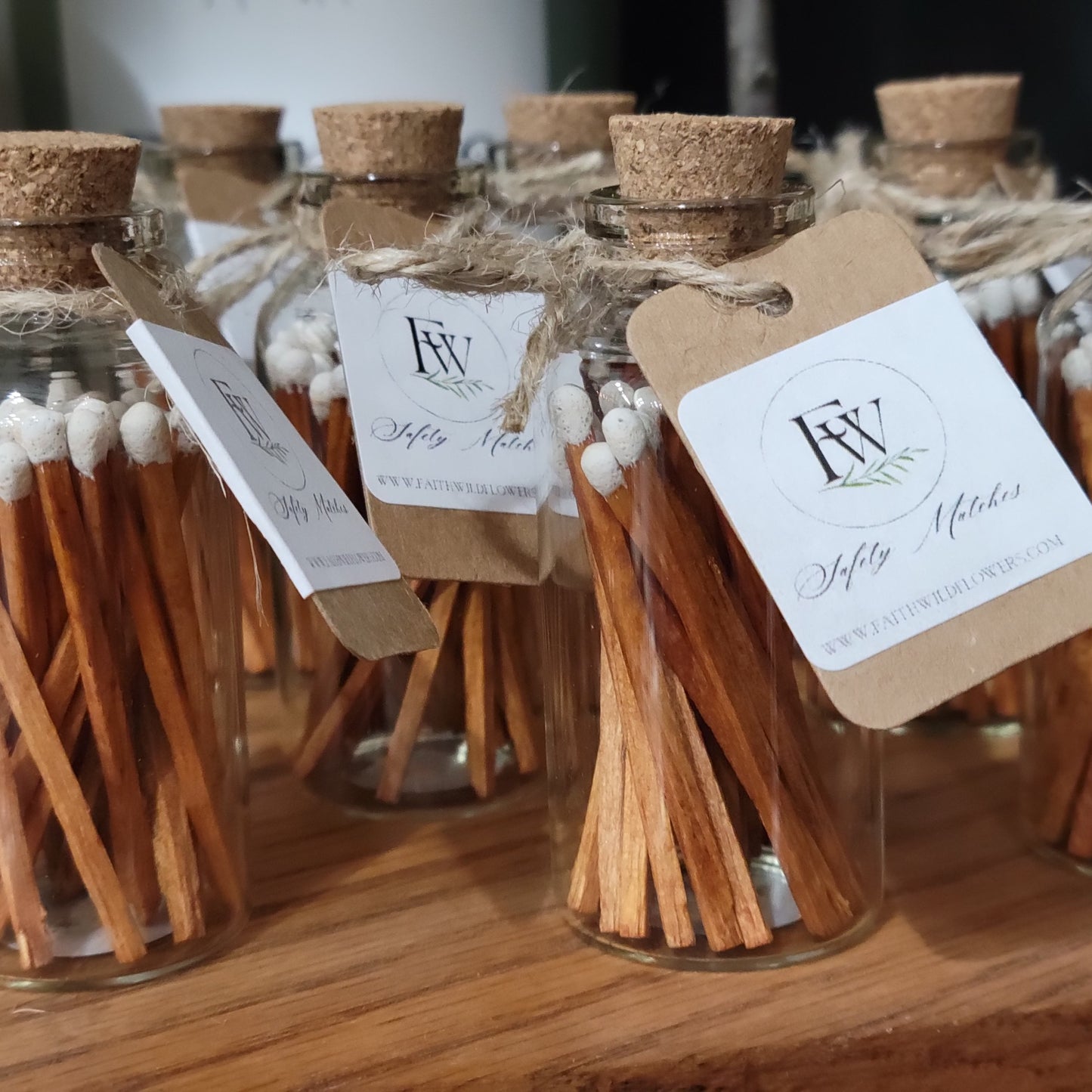 Apothecary Match Bottles